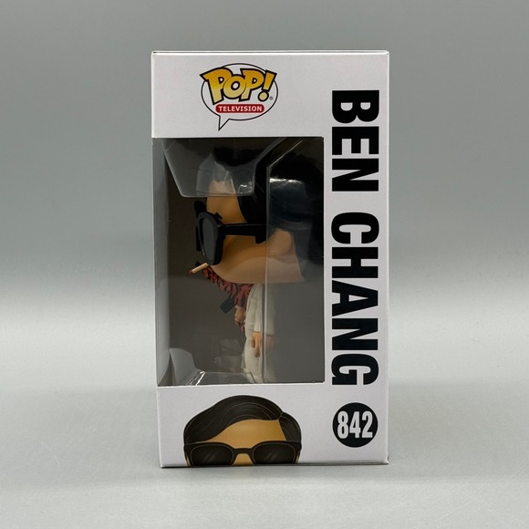 Funko Pop! Television #842 Ben Chang Community New w/ Protector *Vaulted* - Picture 2 of 6